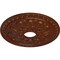 Ekena Millwork Warsaw Medallion (Canopies up to 3 1/2"), 18"OD x 3 1/2"ID x 1 3/8"P, Burnished Mahogany Crackle CM18WABMC - alternate 3